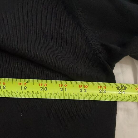 Nautica Black Cotton Knit 1/4 Zip Sweater Top Mens Size Extra Large Mock Neck - Picture 7 of 10